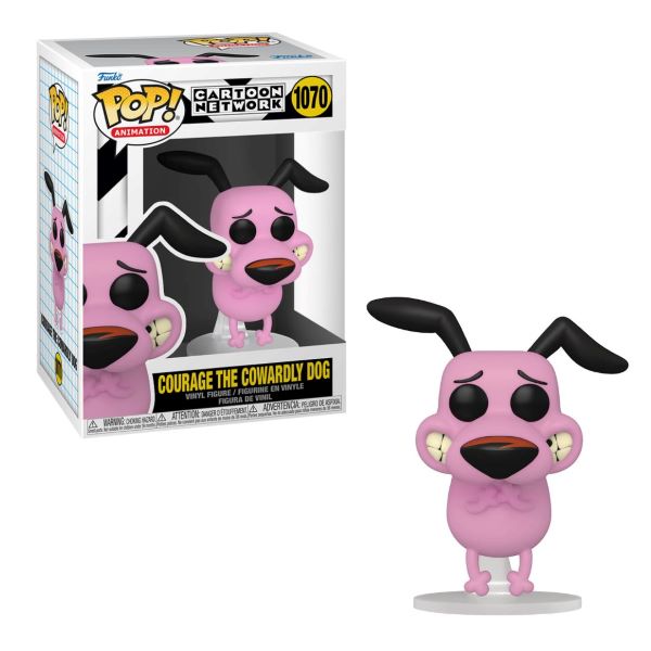 FUNKO POP COURAGE Courage 1070 In box (11x16cm) …x6…X36